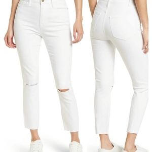 Frame Ali High Rise Cigarette Jeans